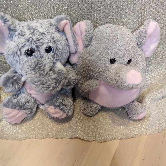 Elephant plush bundle of 2 - Picture 4 of 11